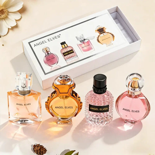 JEAN MISS 5-Piece Set Women's Perfume 25ML Original Fresh Long-Lasting Light Fragrance Gift Box Natural Scents