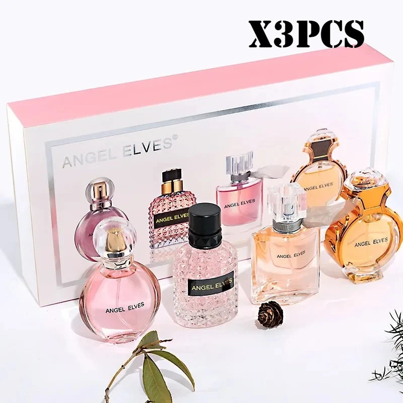JEAN MISS 5-Piece Set Women's Perfume 25ML Original Fresh Long-Lasting Light Fragrance Gift Box Natural Scents