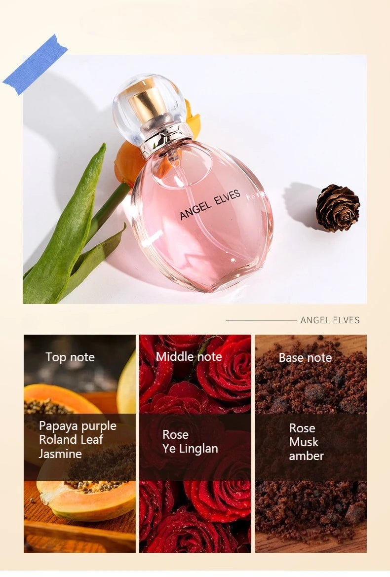 JEAN MISS 5-Piece Set Women's Perfume 25ML Original Fresh Long-Lasting Light Fragrance Gift Box Natural Scents