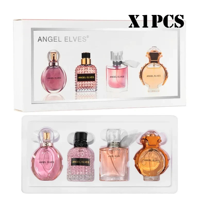 JEAN MISS 5-Piece Set Women's Perfume 25ML Original Fresh Long-Lasting Light Fragrance Gift Box Natural Scents